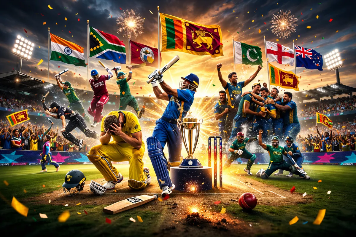 Australia Knocked Out as Sri Lanka Seal T20 World Cup 2026 Super 8 Spot at Home